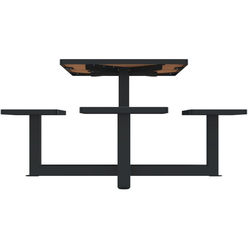 Table de pique nique avec option trou parasol Orpin