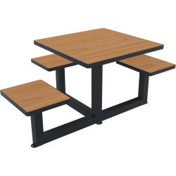 Table de pique nique avec option trou parasol Orpin