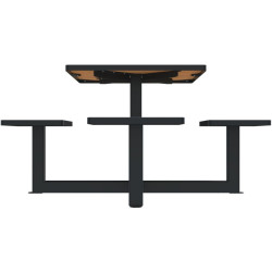 Table de pique nique avec option trou parasol Orpin