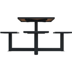 Table de pique nique avec option trou parasol Orpin