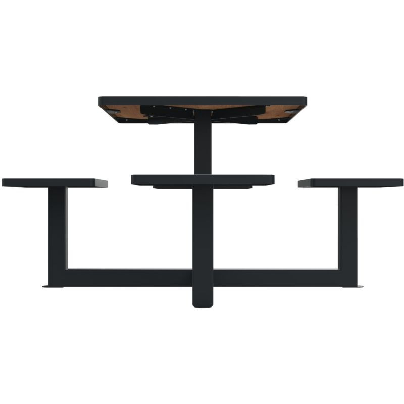 Table de pique nique avec option trou parasol Orpin