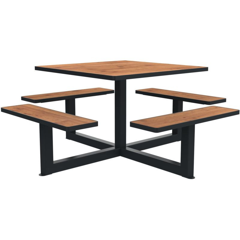 Table de pique nique avec option trou parasol Orpin