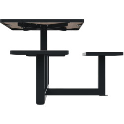 Table de pique nique avec option trou parasol Orpin