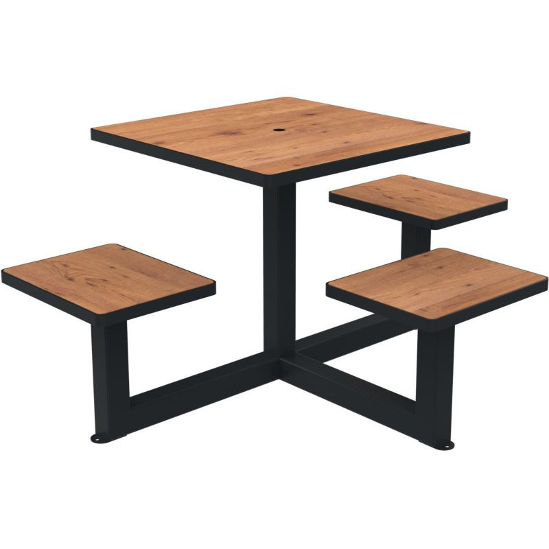 Table de pique nique avec option trou parasol Orpin