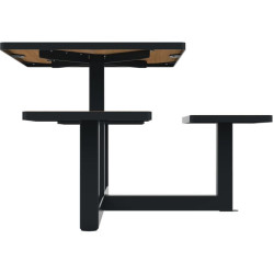 Table de pique nique avec option trou parasol Orpin