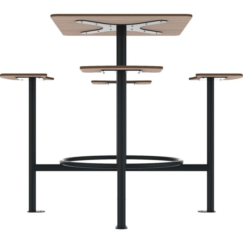 Table Moka en HPL avec repose pieds