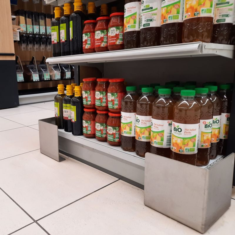 Angle anti choc de protection pour rayonnage