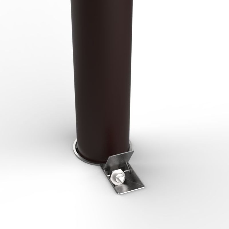 Potelet et borne avec tête arrondie Toscane diamètre 60 à 114 mm