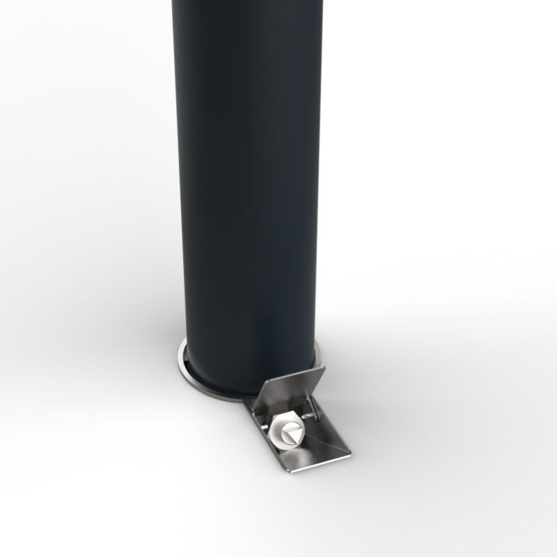 Potelet et borne avec tête arrondie Toscane diamètre 60 à 114 mm