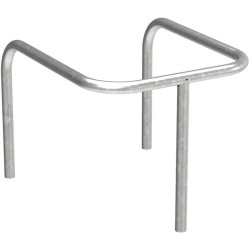 Etrier de protection en acier à 3 pieds D. 35 mm à sceller