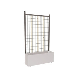 Claustra grillagé pour plantes grimpantes