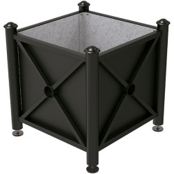 Bac à palmier acier Province Agora