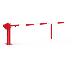 Barrière levante à verin réglable en longueur de 300 à 400 cm Procity