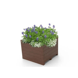 Jardinière de ville en plastique recyclé - Madera ReBnew