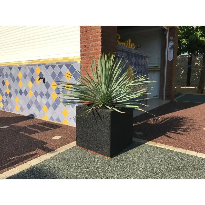 Hexcube Hexdalle - Jardinière ou Tabouret suivant pose choisie