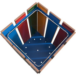 Bac à déchets carrée Odeo