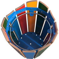 Bac à déchets rond Odeo