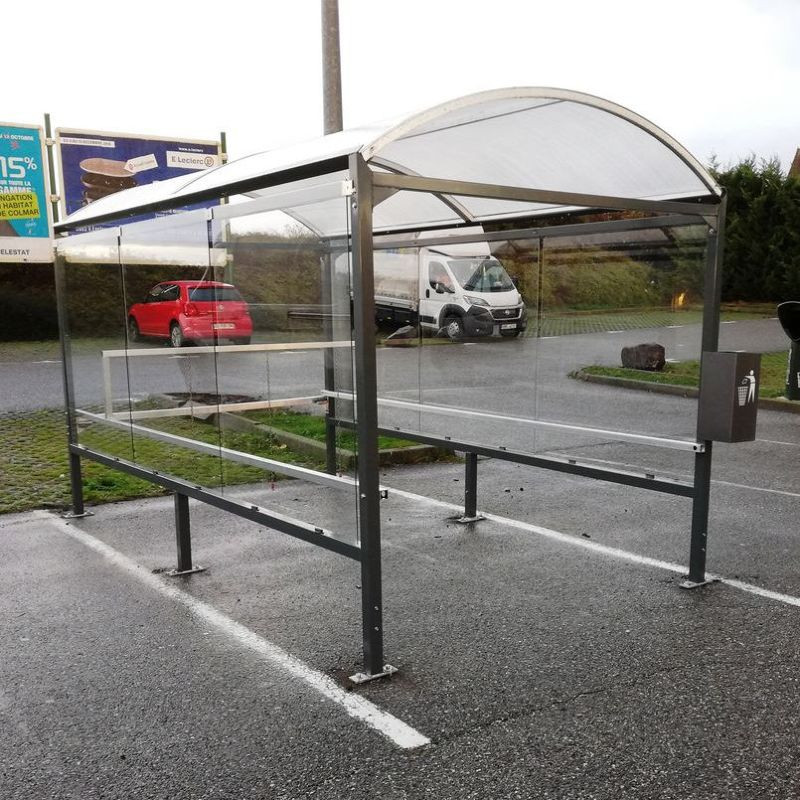 Abri avec toit en voûte 45 chariots