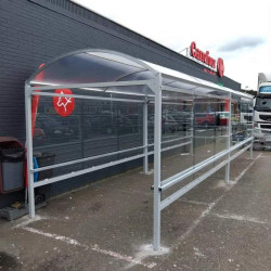 Abri avec toit en voûte 45 chariots