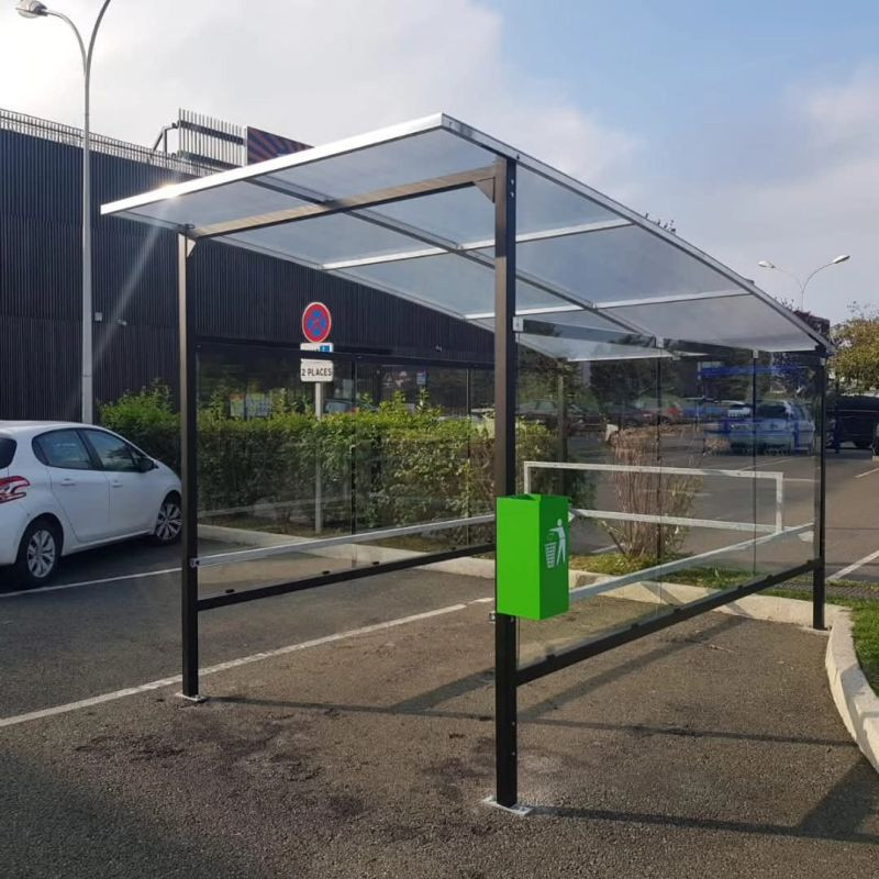 Abri avec toit convexe 45 chariots