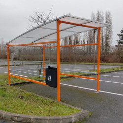 Abri avec toit convexe 45 chariots