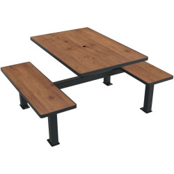 Table de pique nique Rectangulaire Orpin