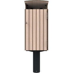 Bac à déchets en compact Jardiz