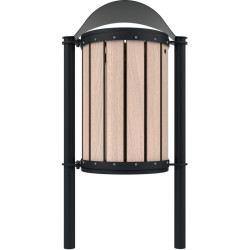 Bac à déchets en compact Urbéo