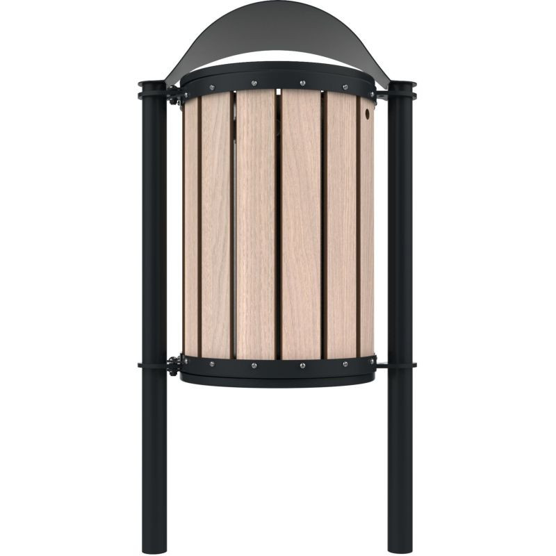 Bac à déchets en compact Urbéo