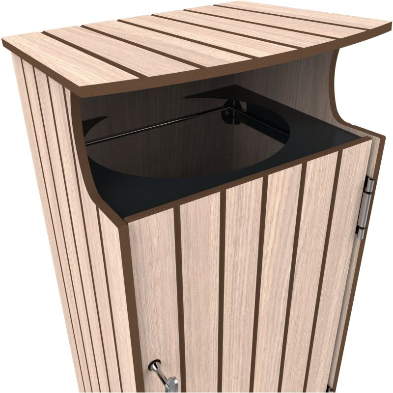 Bac à déchets en compact Jardiz