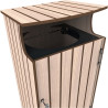 Bac à déchets en compact Jardiz