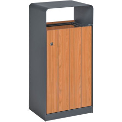 Corbeille en métal et compact Urbeo