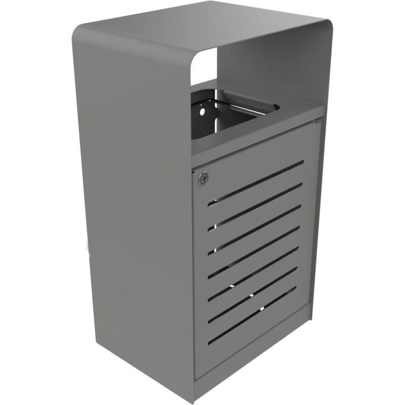 Bac à déchets en métal Urbeo