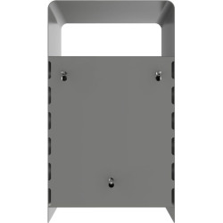Bac à déchets en métal Urbeo