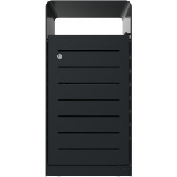 Bac à déchets en métal Urbeo