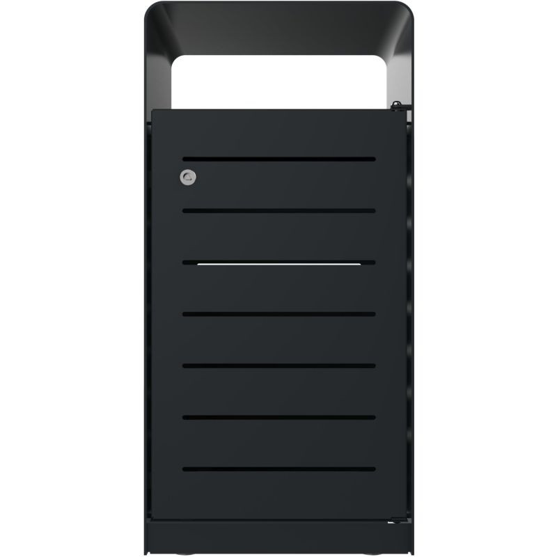 Bac à déchets en métal Urbeo