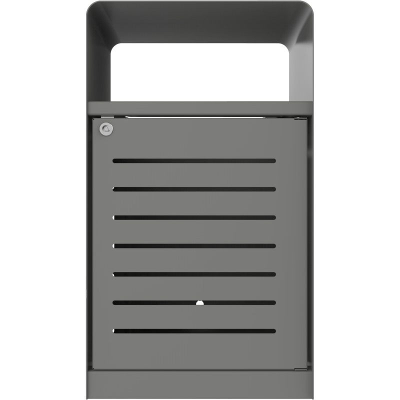 Bac à déchets en métal Urbeo