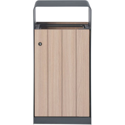 Bac à déchets en compact Urbéo