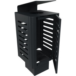 Banc à déchets en métal Orbi