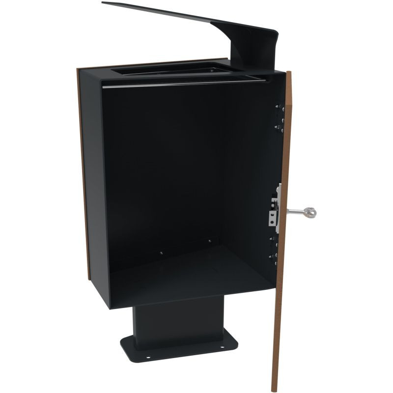 Bac à déchets en compact Viléo