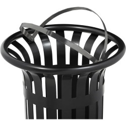 Bac à déchets en métal Lylia