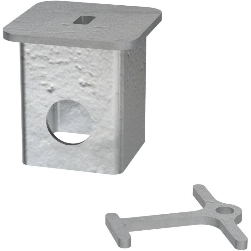 Obturateur pour fourreau en acier galvanisé