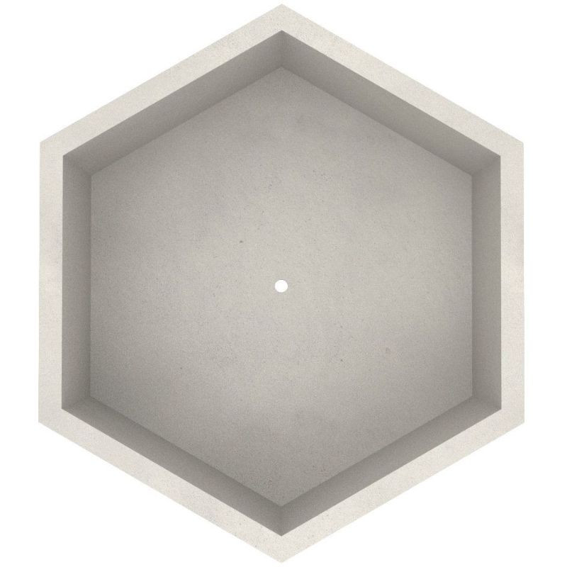 Jardinière en béton Gravy