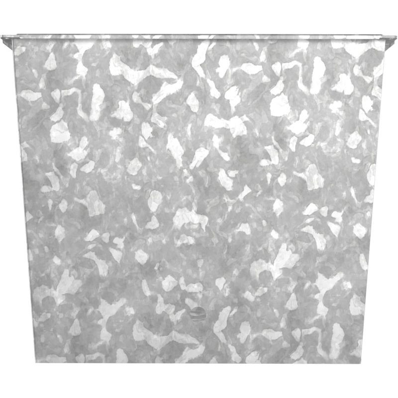 Bac en acier galvanisé