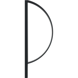 Appui-vélo en métal Cyclea