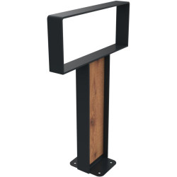 Appui-vélo Cyclea en métal et compact