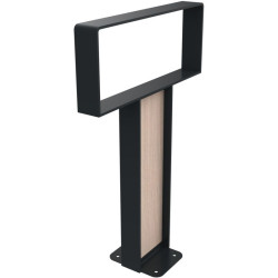 Appui-vélo en compact et métal Cyclea