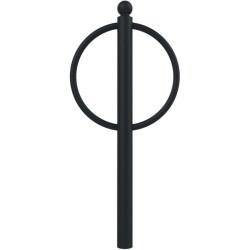 Appui-vélo boule Buton