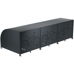 Box à vélos en métal Garia