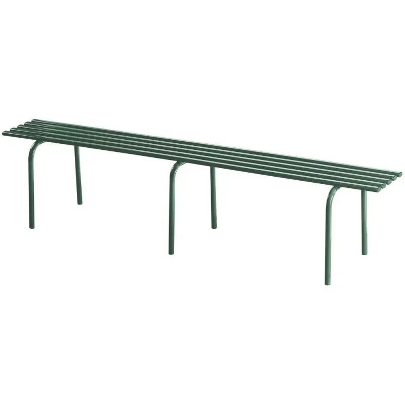 Banquette à lattes en acier - Modèle Buenos Aires